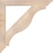 Ekena Millwork Funston Traditional Smooth Bracket, Douglas Fir, 3 1/2"W x 34"D x 34"H BKT04X34X34FST01SDF - alternate 3
